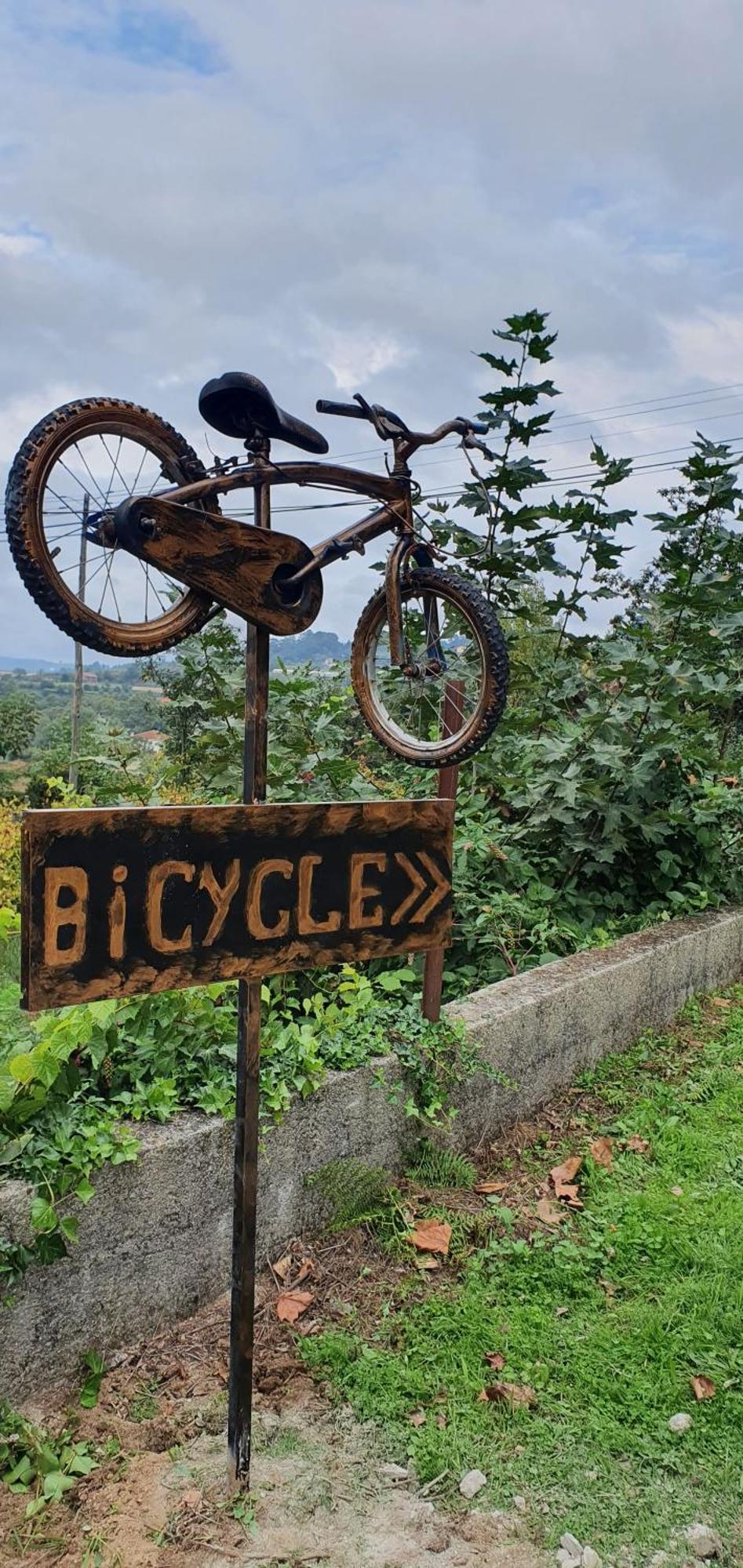 Vila Bicycle House Felgueiras Exteriér fotografie